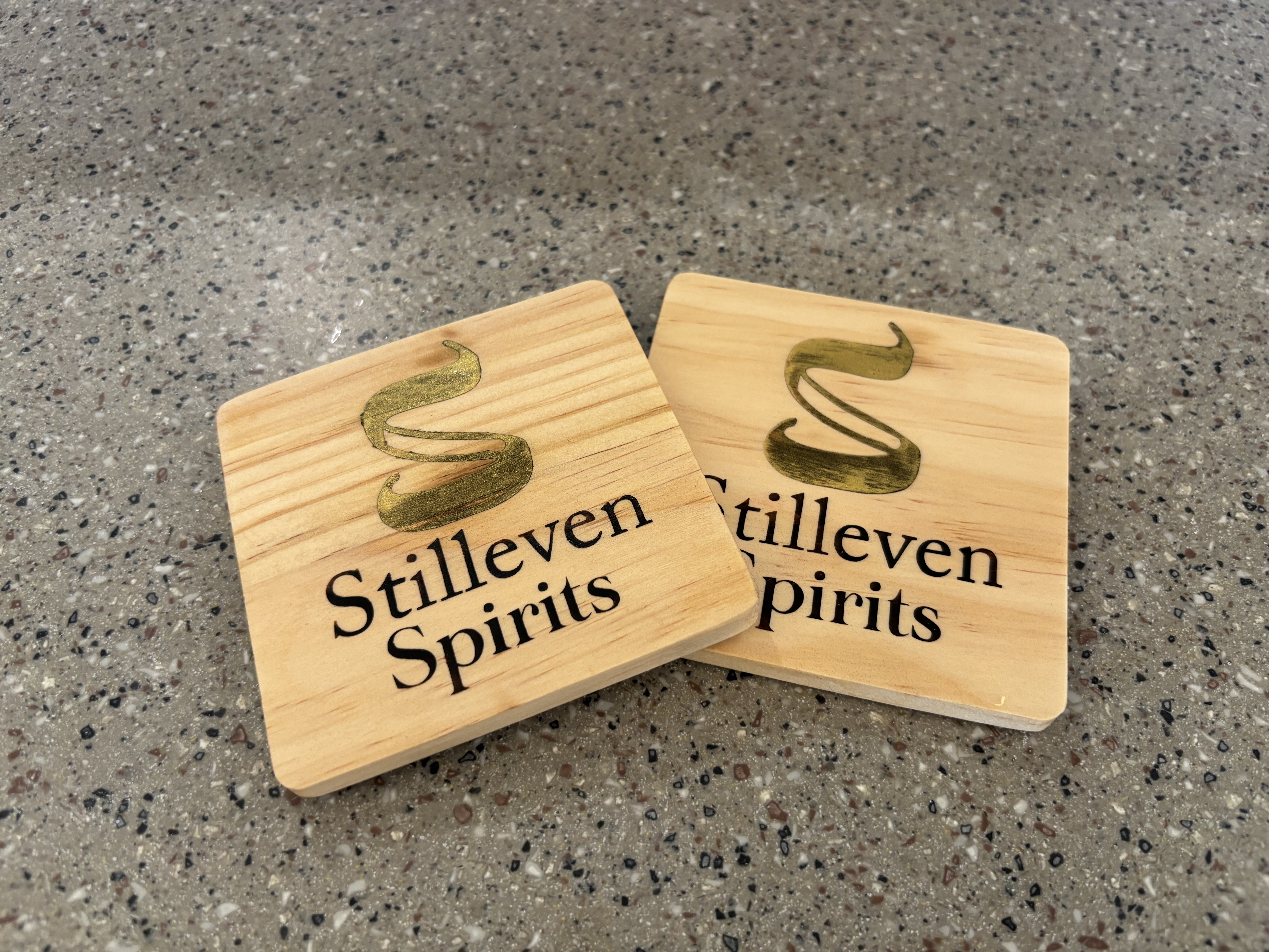 Wooden Coasters (Set of Two)