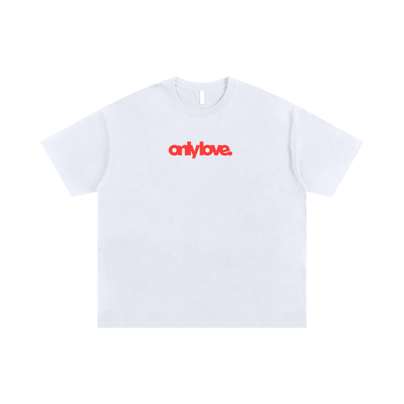 "onlylove." Base Tee