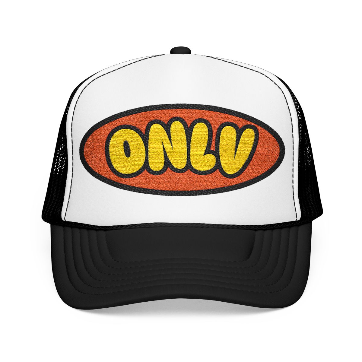 Black & White Trucker