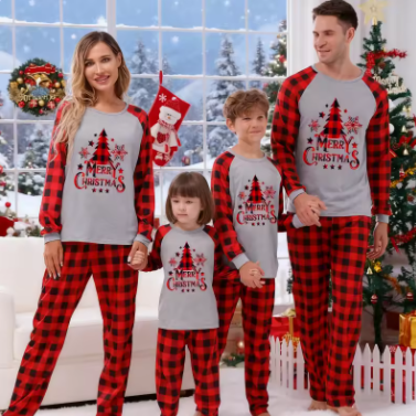 Matching Family Christmas Pajamas Set