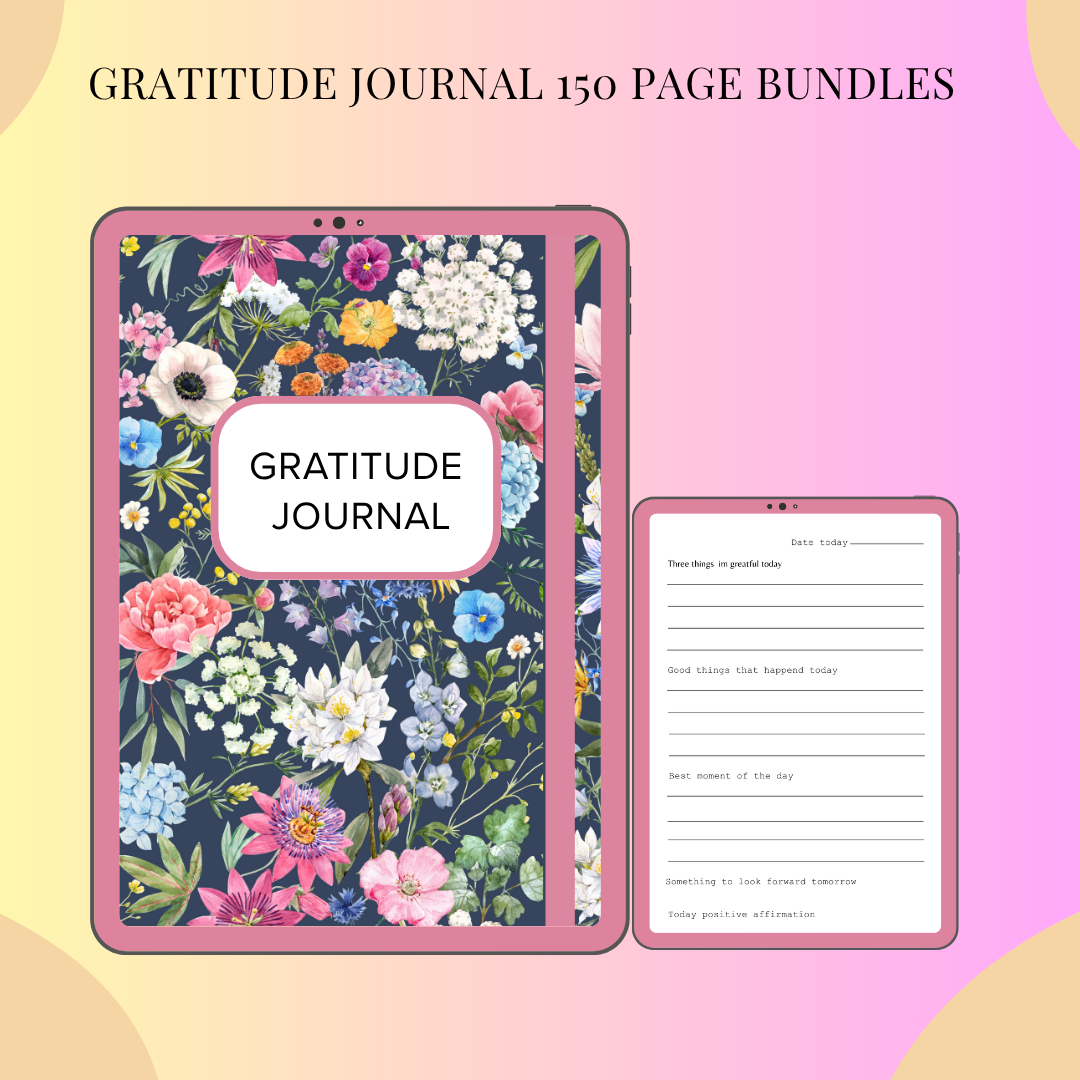Gratitude Journal Bundle