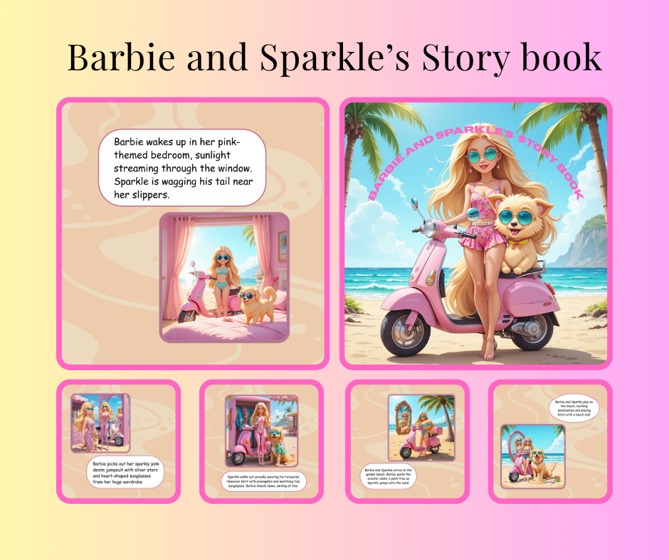 Barbie and Sparkle’s Story Book