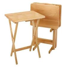 Meja lipat kayu