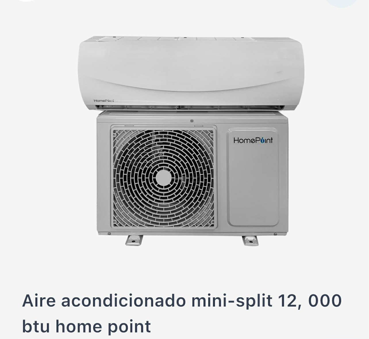 Mini-Split Air Conditioner 12,000 BTU Home Point