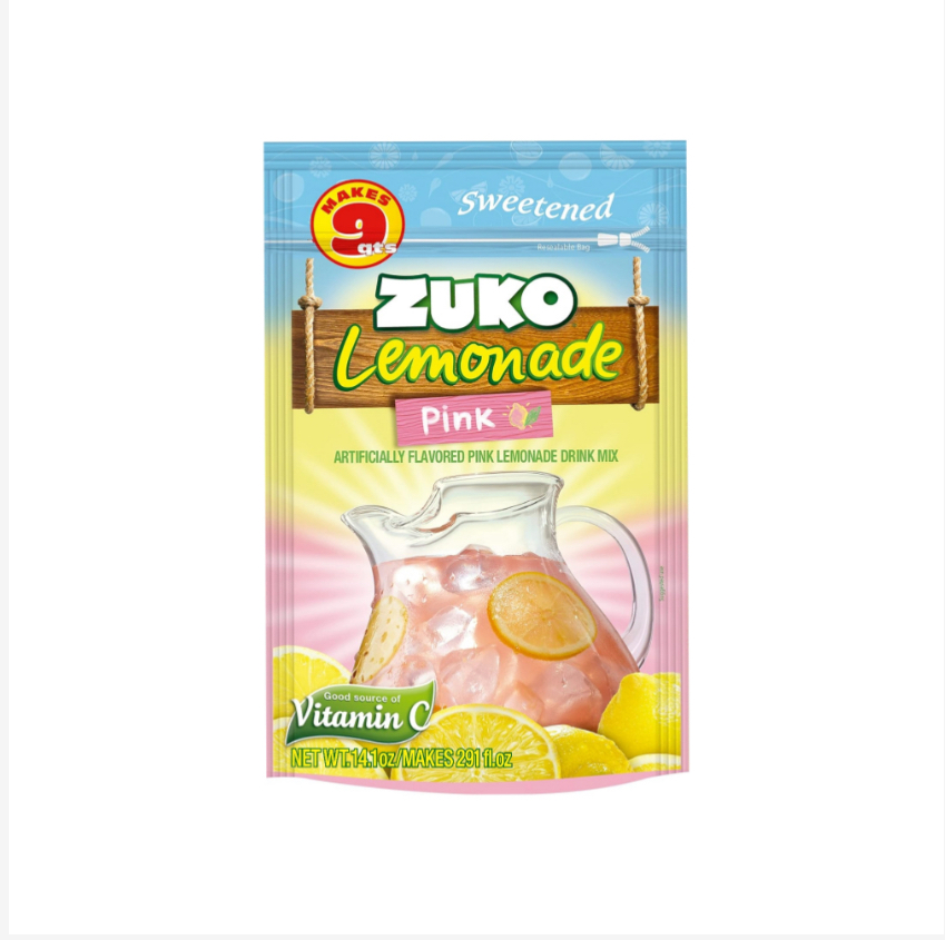Zuko Limónada Rosa