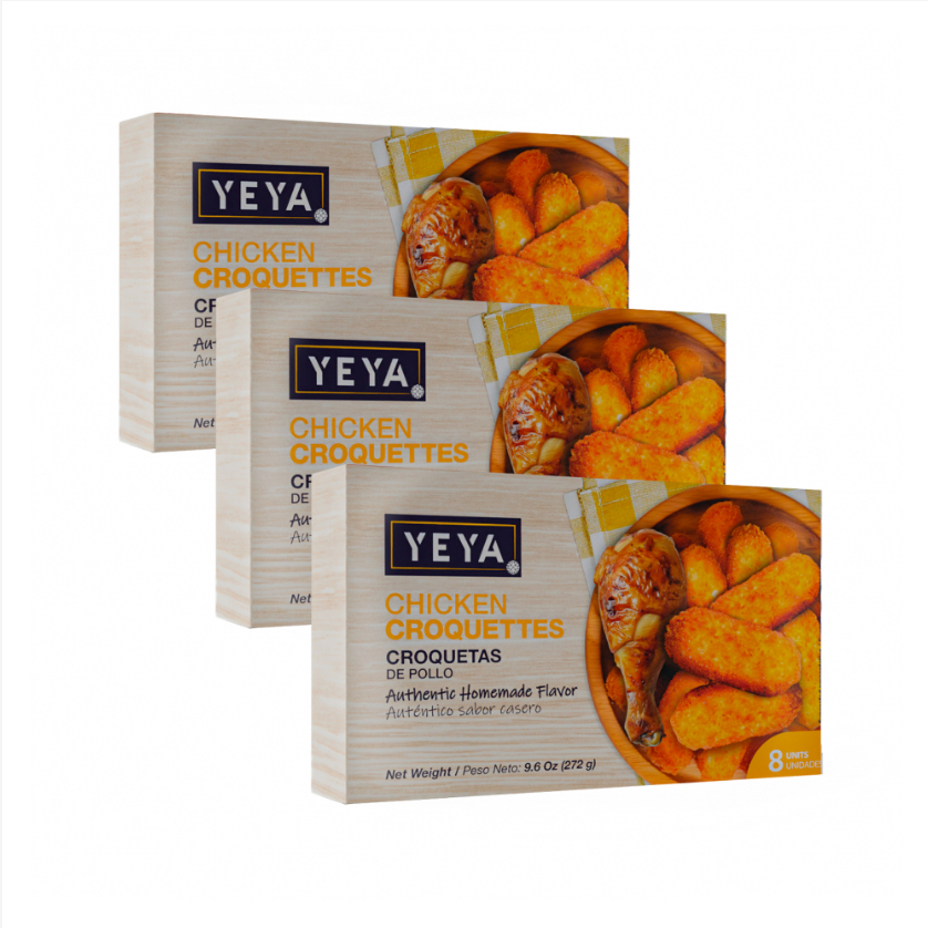 Croquetas de Pollo YEYA /2x8 / unidad 
