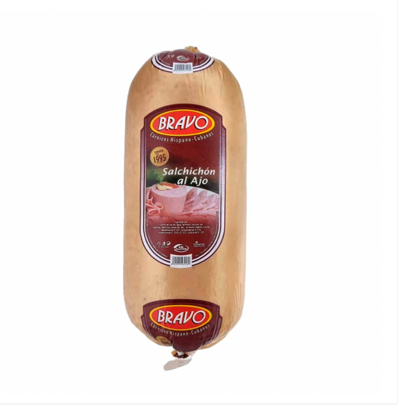 Salchichón al ajo Bravo (2 kg / 4.4 lb)