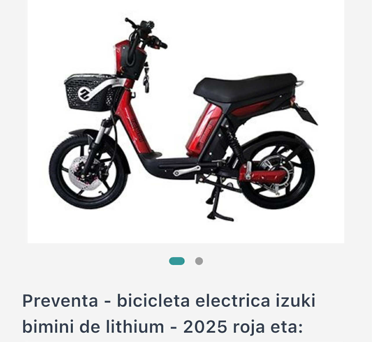 Izuki Bimini Electric Bicycle