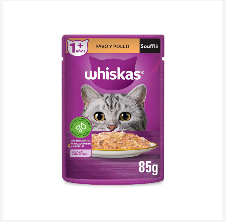 Whiskas Soufflé Pavo y Pollo