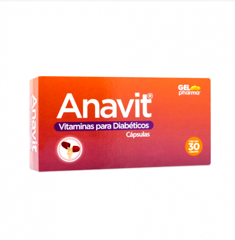 Anavit Vitamina para Diabéticos