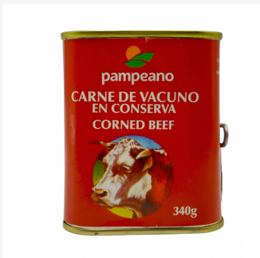 Carne de vacuno en conserva tipo carne rusa Pampeano