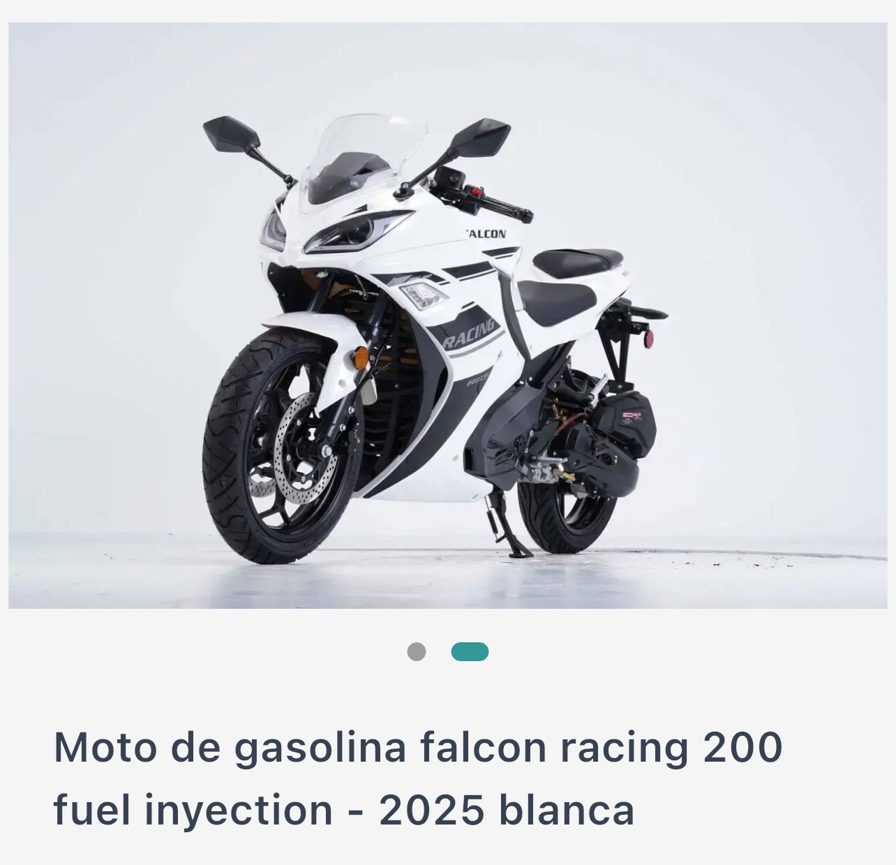 Falcon Racing 200 Fuel Injection Motorcycle