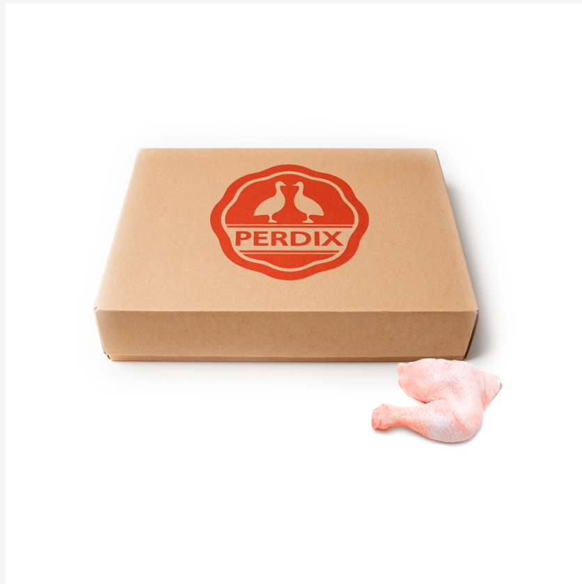 Caja de cuarto trasero de pollo Perdix