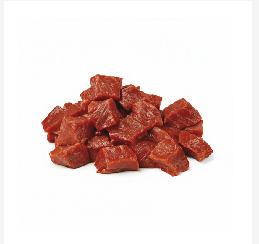 Carne de res troceada pdl lmc (500 g / 1.10 lb)