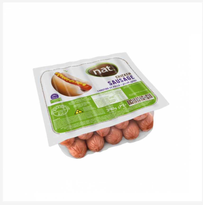 Salchichas de pollo Nat