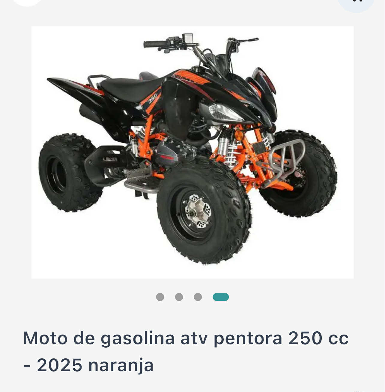 Pentora 250cc Gasoline ATV