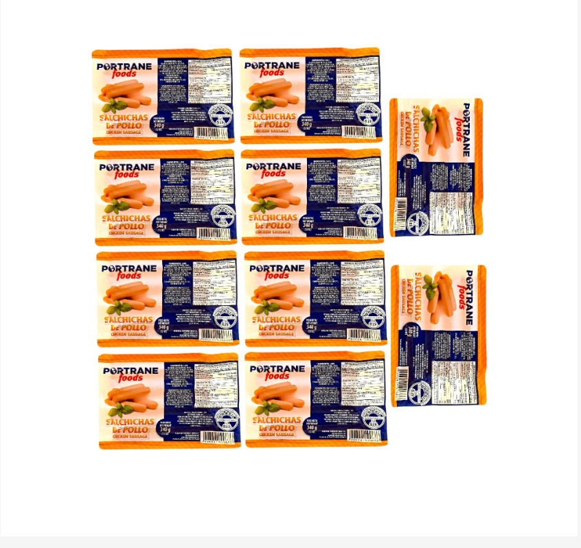 Combo de salchichas de pollo