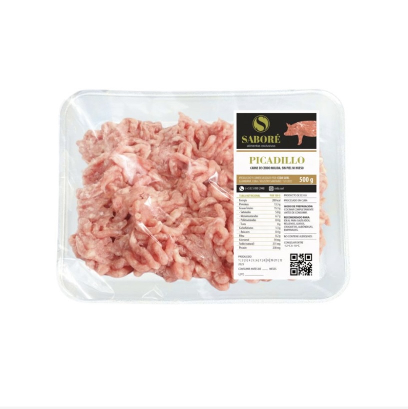 Picadillo de cerdo Saboré (500 g) 1.10 lb