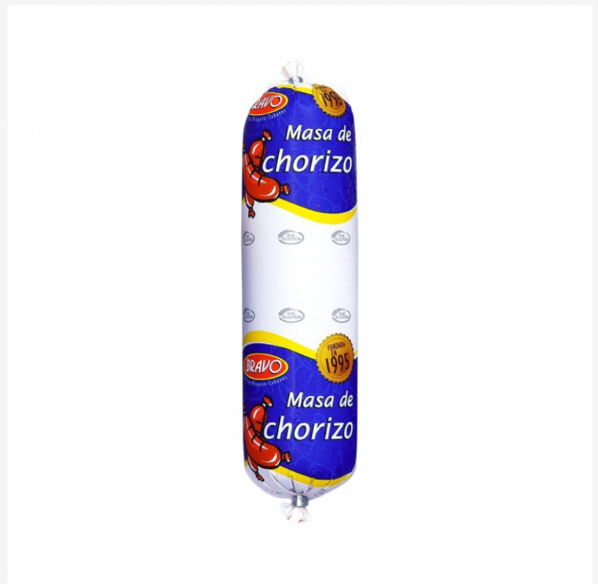 Masa de chorizo Bravo (400 g)