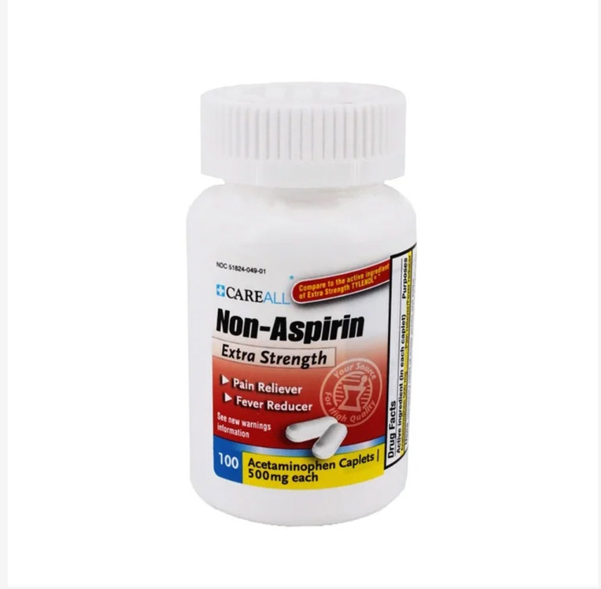 Acetaminofén 500 mg
