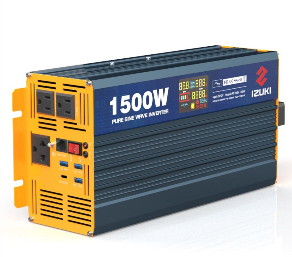 Inversor de corriente de 1500 watts