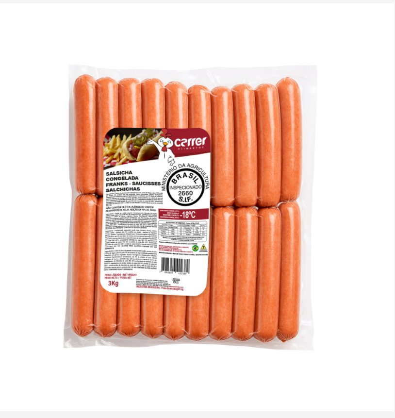 Salchichas de pollo Carrer