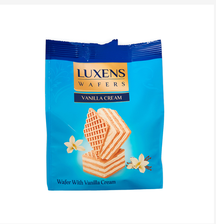 Luxens Wafers Crema de Vainilla
