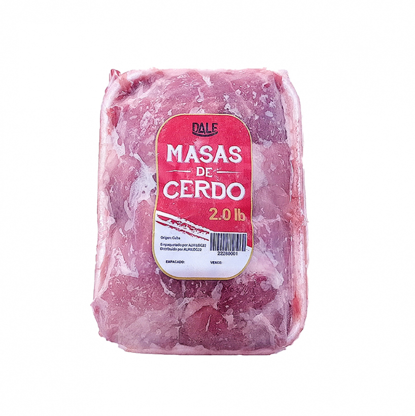 Masas de cerdo 9.07g/2.0 lb