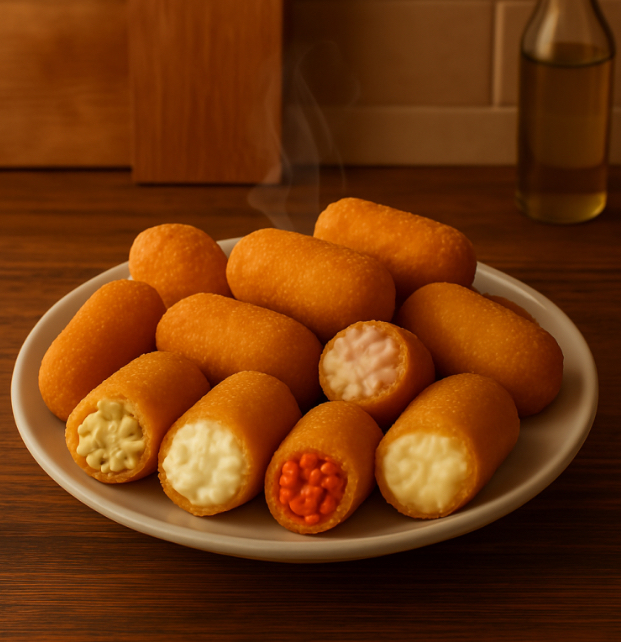 Combo: Croqueteras de queso gouda + Croquetas de jamón serrano