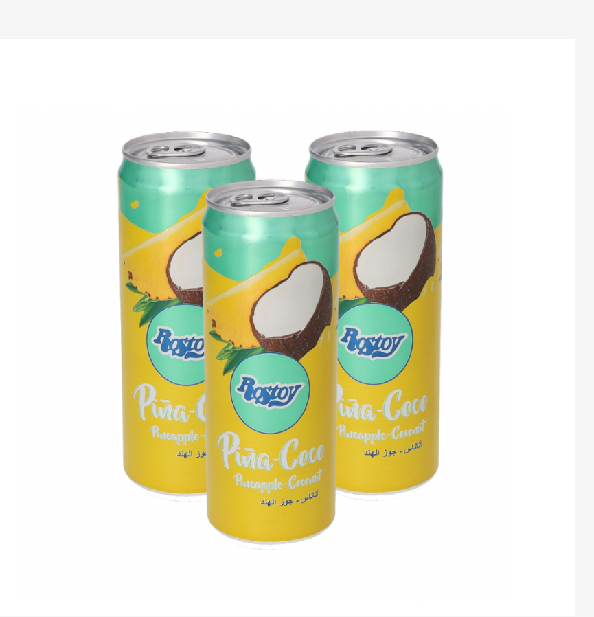 Bebida Piña Coco Roxtoy 3x33 ml
