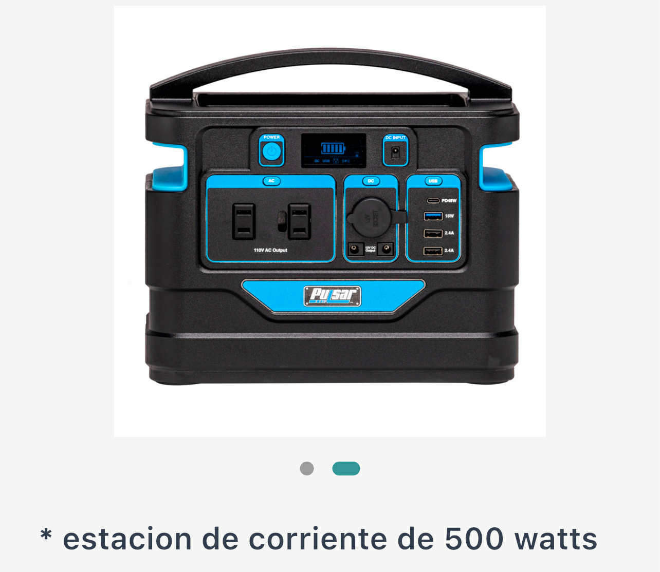 500 Watt Power Station