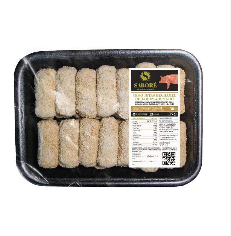 Croquetas de jamón ahumado