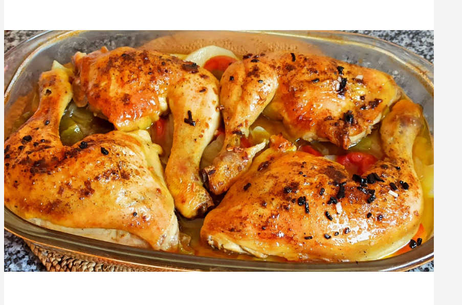 Cuartos traseros de pollo congelados