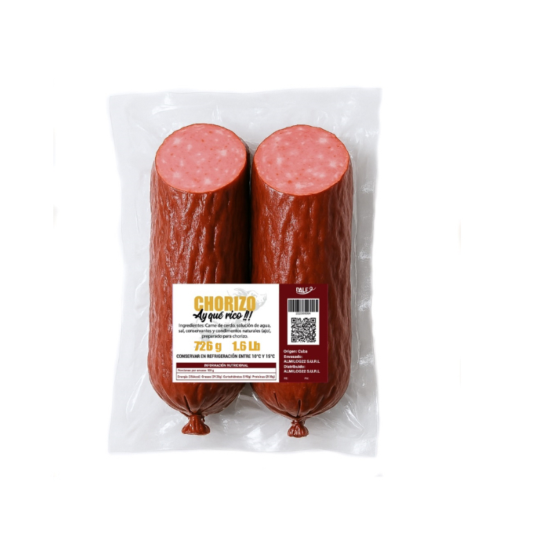 Chorizo Ay Que Rico (726 g) 1.6 lb