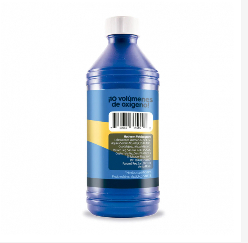Agua oxigenada Jaloma