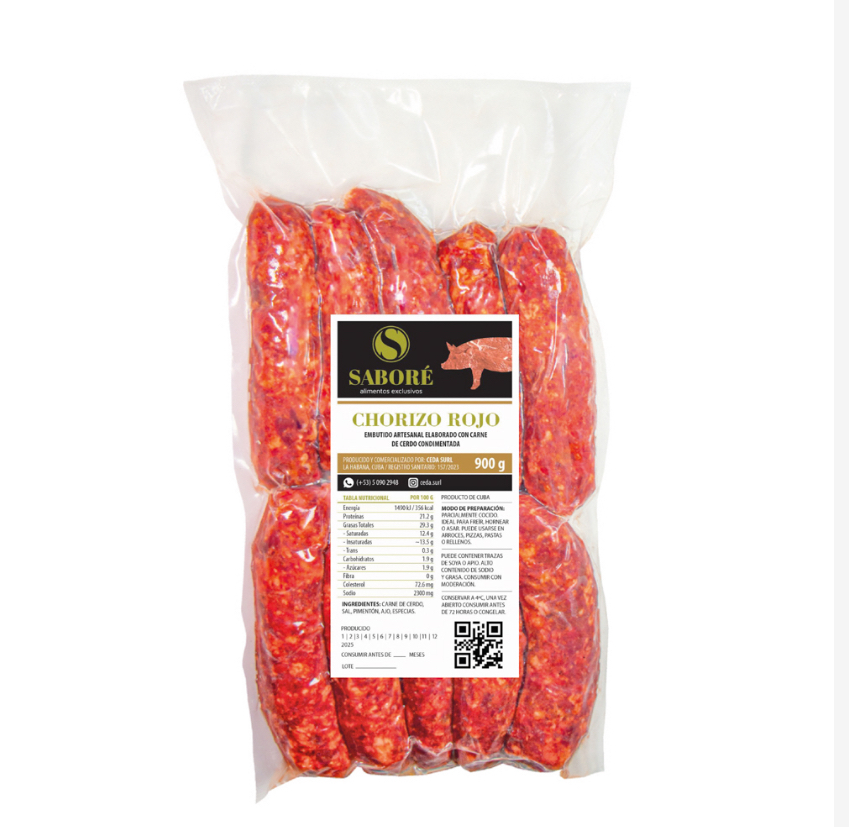 Chorizo rojo Saboré (900 g / 1.98 lb)