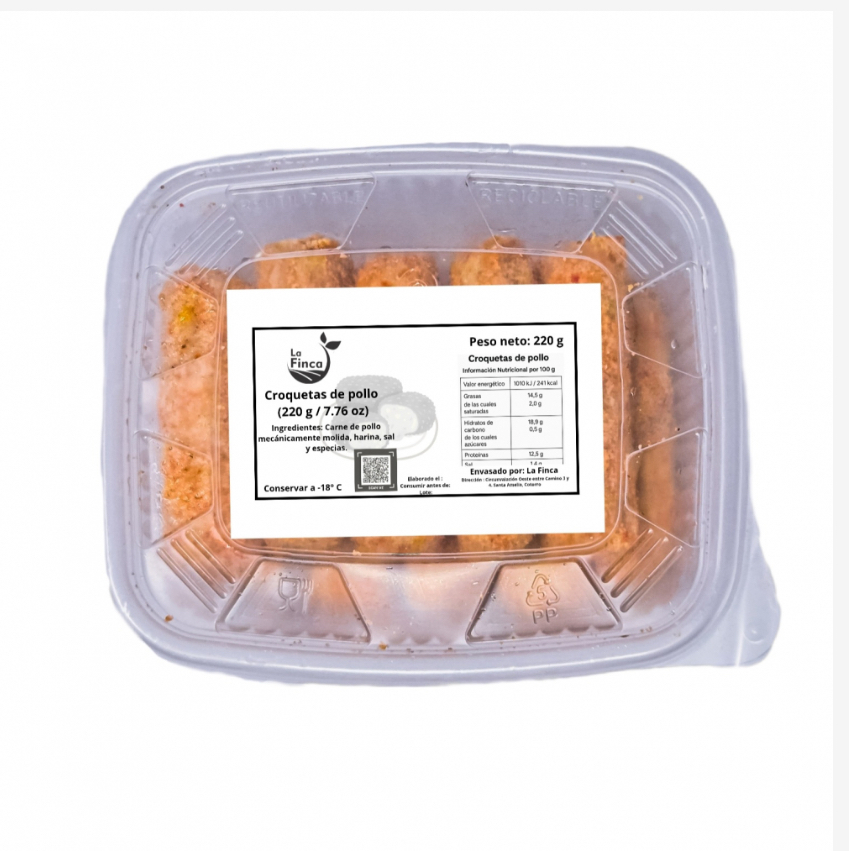 Croquetas de pollo La Finca (220 g)
