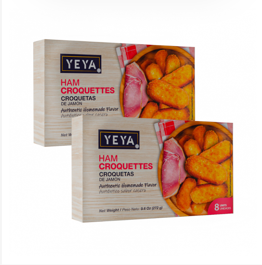 Croquetas de jamón 2x8 unidad 