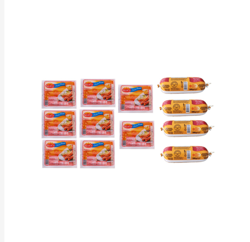 Salchichas y mortadela de pollo Seara