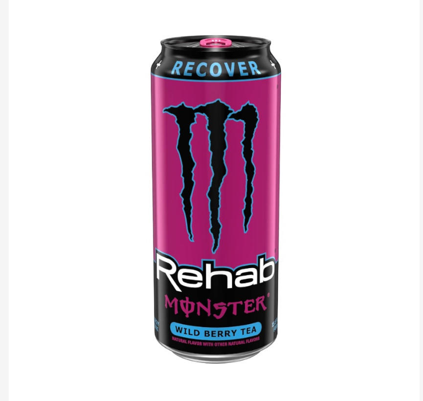 Monster Rehab Wild Berry Tea