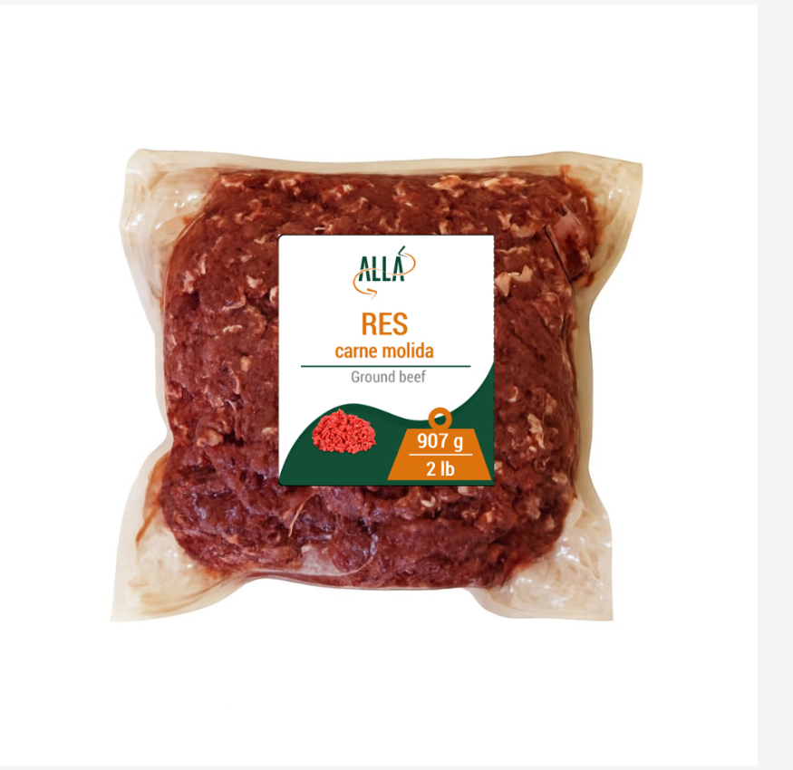 Carne de res molida 907g / 2 lb