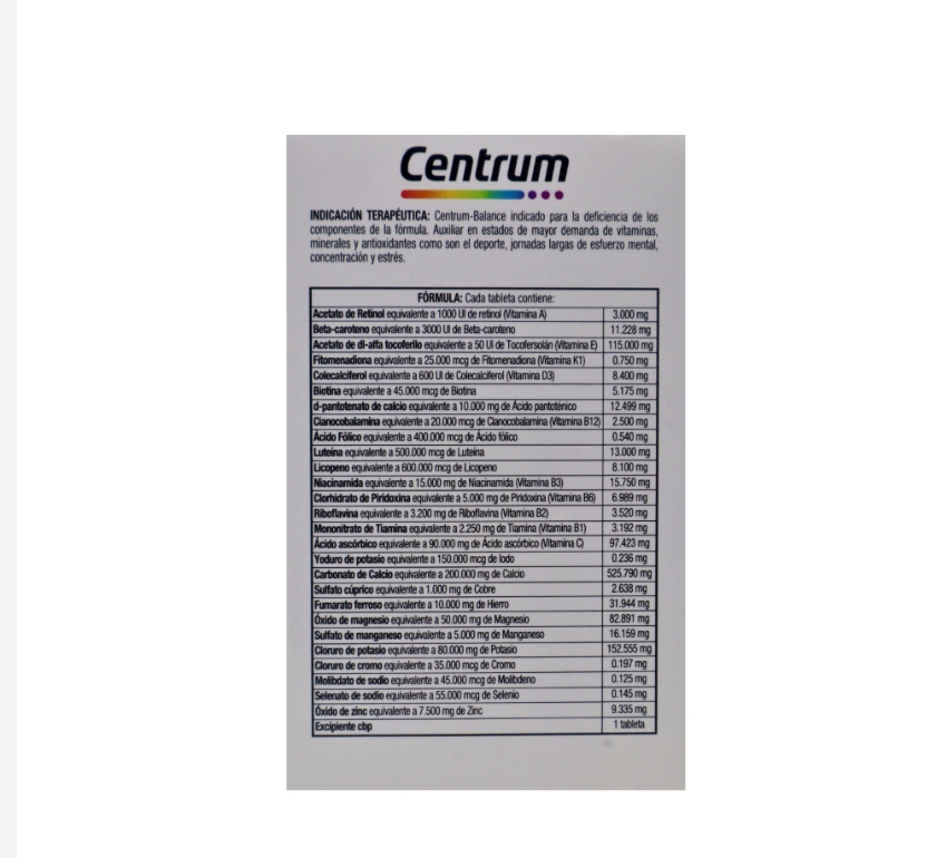 Centrum Balance