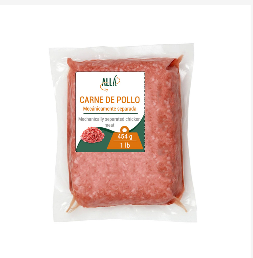 Carne de pollo mecánicamente separada