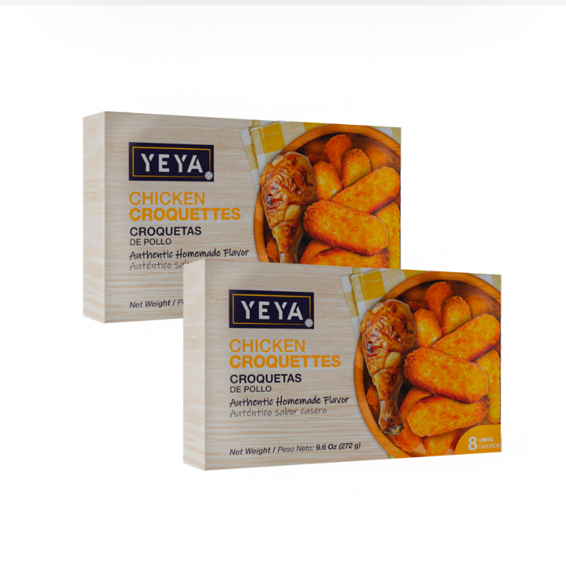 Croquetas de pollo YEYA 2x8 unidad 