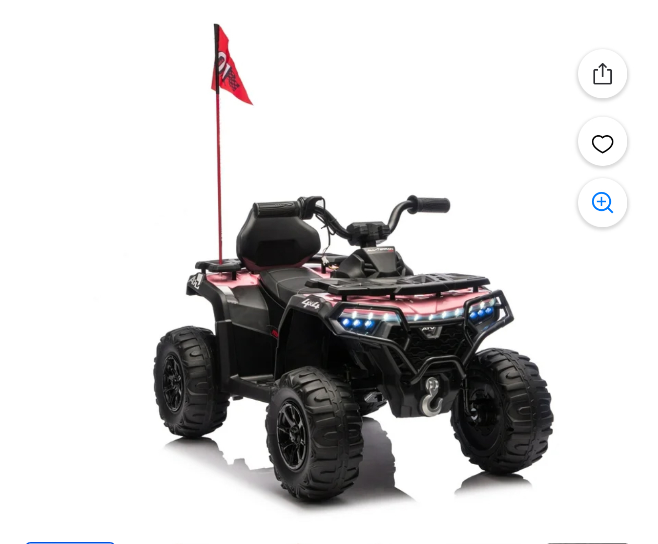 Cuatrimoto eléctrica para niños