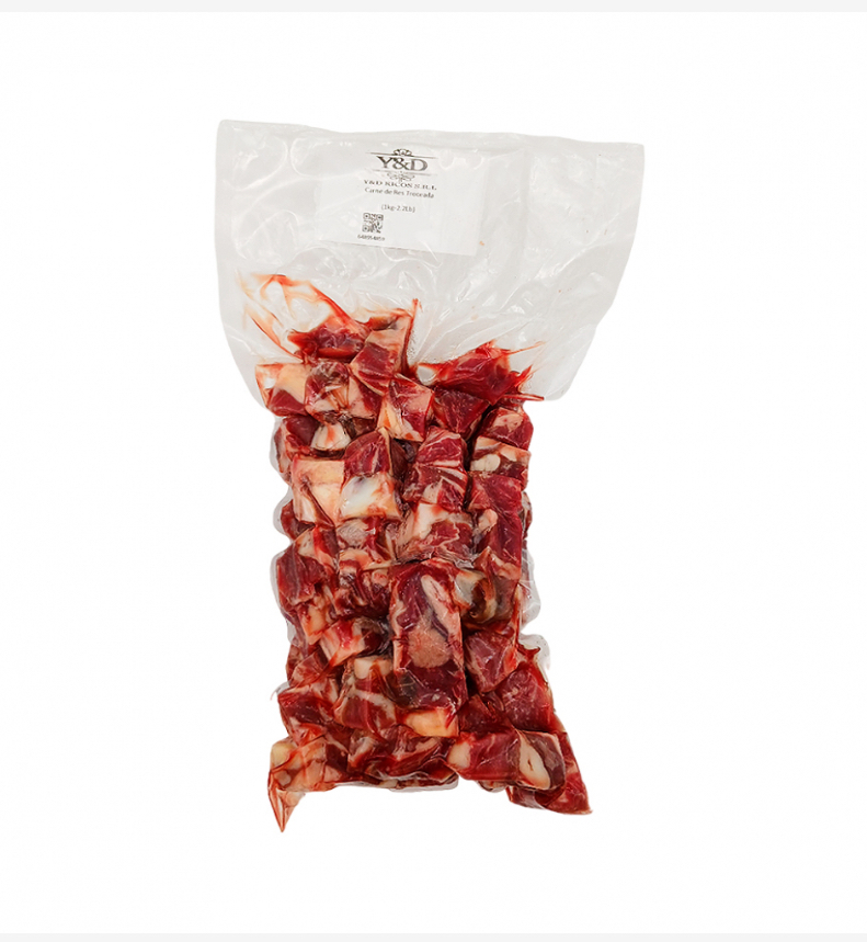 Carne de res troceada (1 kg) 2.2 lb