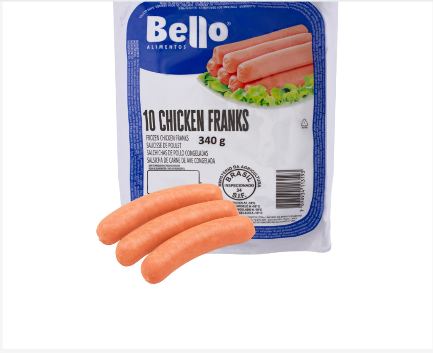 Salchichas de pollo Bello (340 g / 12 oz)