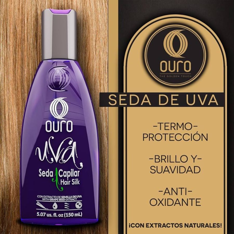 Seda Capilar de Uva Ouro