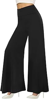 Black Wide Leg High Waist Pants