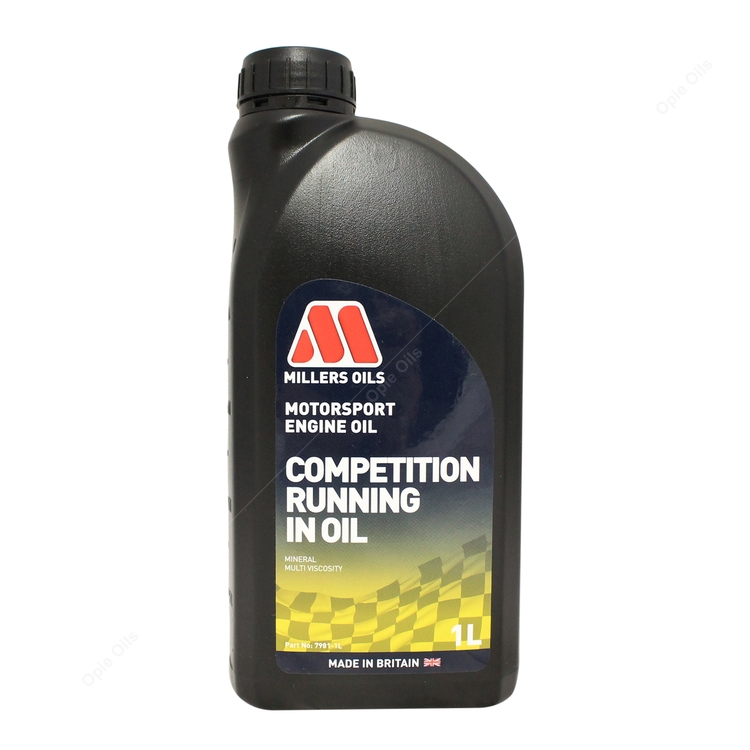 Competition Running In Oil